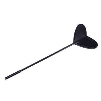 House Of Dasein Heart Spanker Bdsm Spanking Crop - Black - Crop