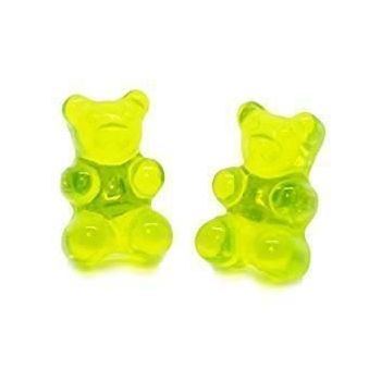 Veile Studios Gummy Bear Earrings - Green - Studs