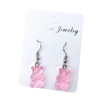 Veile Studios Gummy Bear Earrings - Pink - Dangle
