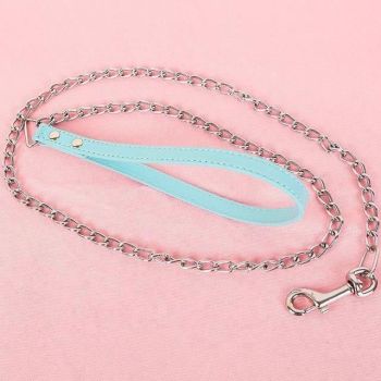 House Of Dasein Candy Bell Leash Collar Bdsm Accessories - Blue - Chain Only