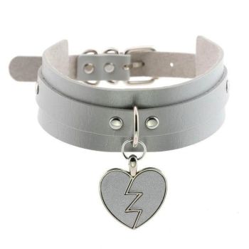 House Of Dasein Heart Breaker Collar - Grey