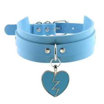 House Of Dasein Heart Breaker Collar - Sky Blue