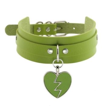 House Of Dasein Heart Breaker Collar - Green