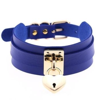 Veile Studios Locket Collar - Blue