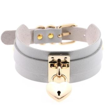 Veile Studios Locket Collar - Grey