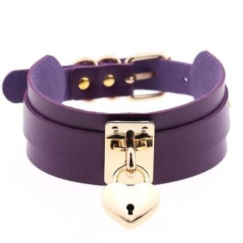Veile Studios Locket Collar - Purple