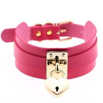 Veile Studios Locket Collar - Magenta