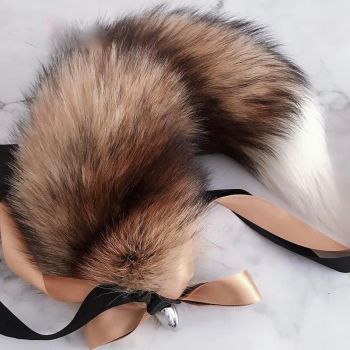 House Of Dasein Luxury Realistic Fox Tail - Bear
