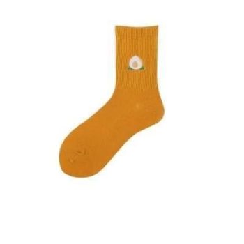 House Of Dasein Little One Dino Sockies - Yellow Peach