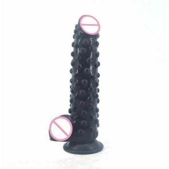 House Of Dasein Silicone Dildo 23.1Cm Butt Plug 5.2Cm Anal Fantasy - Black