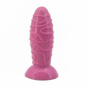 House Of Dasein Faak 17Cm Silicone Butt Plug Anal Dildo Dong Thick Flesh - Pink