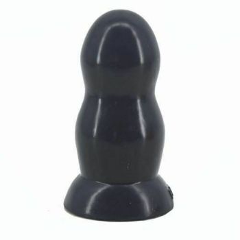 House Of Dasein Faak Silicone Butt Plug 15.2Cm 6.8Cm Thick Anal Dildo Dong Black Pink Skin Colour - Black
