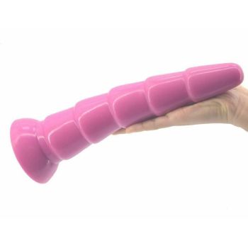 House Of Dasein Faak 26.7Cm Silicone Dildo Dong Butt Plug Pink - Pink