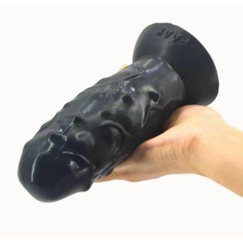 House Of Dasein Faak Silicone Anal Butt Plug Dildo Dong 17.4Cm 6.9Inch Pink - Black