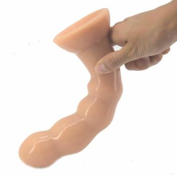 House Of Dasein Faak 22Cm Silicone Dildo Dong Anal Butt Plug Sex Toy 4.5Cm Thick - Flesh