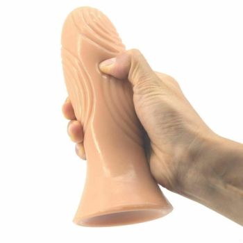 House Of Dasein Silicone Butt Plug 16.6Cm Thick Anal Dildo Pink - Flesh
