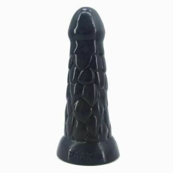House Of Dasein Silicone Butt Plug Anal Dildo 19.4Cm 6.4Cm Thick Black - Black