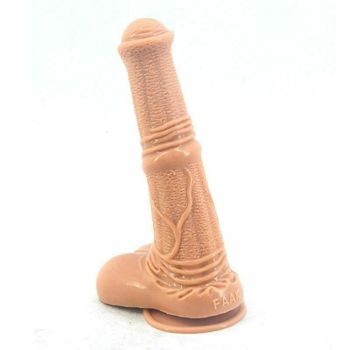 House Of Dasein Faak 25Cm Silicone Dildo Big Sex Toy 4.8Cm Thick Butt Plug Anal Pink - Flesh