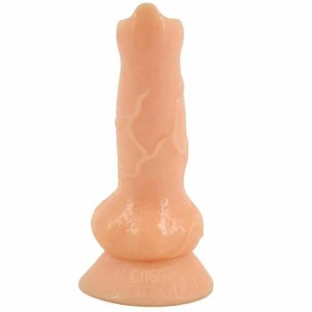 House Of Dasein Faak Fantasy Dildo Dong Rubber Sex Toy 6.8Cm Thick Butt Plug Purple - Flesh