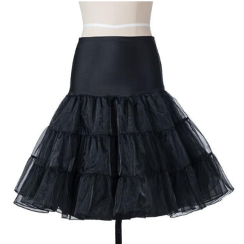 House Of Dasein Sweetest Little Christmas Dress - M - Black Petticoat