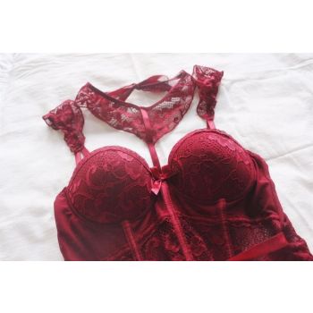 House Of Dasein Regal Lingerie Set Women - Black - M