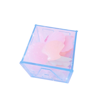 House Of Dasein Littlest Block Storage - Blue - 4.5X4.5Cm