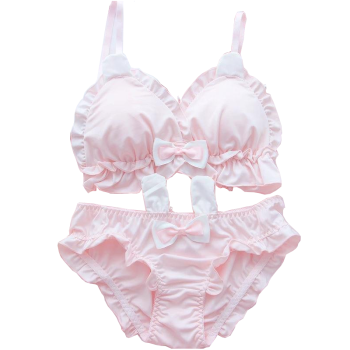 House Of Dasein White Or Pink Rabbit Lingerie Set Women Cosplay - Pink - L (C Cup)