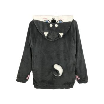 House Of Dasein Corgi Puppy Pet Hoodie - Clear - M