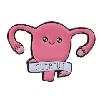 Hod Health & Home Cuterus Enamel Pin