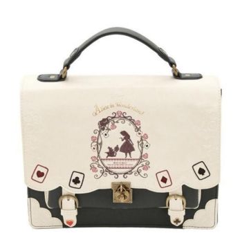 House Of Dasein Alice Handbag Lolita Accessory - White