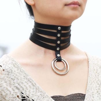 Veile Studios Elongated Collar - Rose