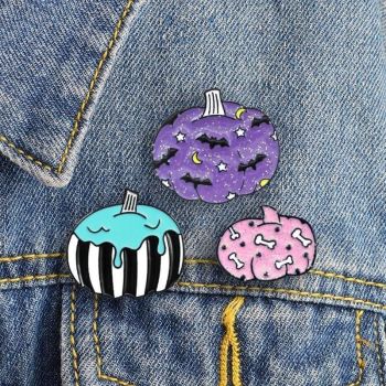 Hod Health & Home Spooky Pumpkin Pins - Pink Bone Pumpkin