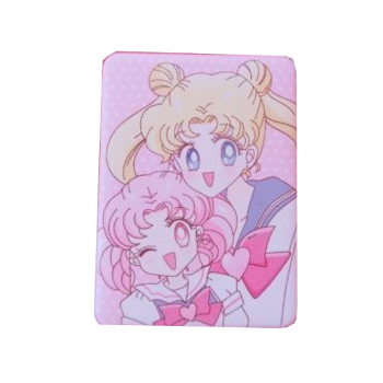 Hod Health & Home Compact Mirror - Sailor & Chibi Moon