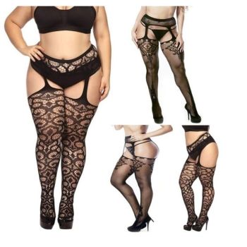 Hod Health & Home Plus Size Pantyhose Stretch Nylon Sexy Panties One - Style 2