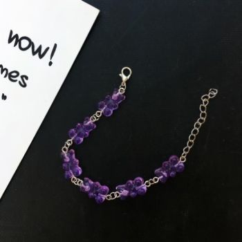 Veile Studios Gummy Bear Bracelet - Purple