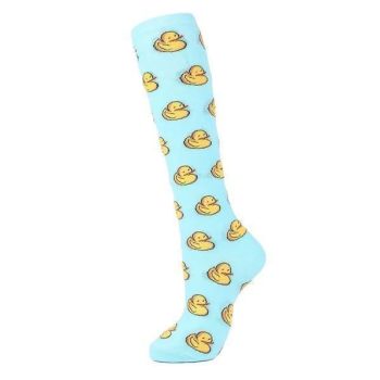 House Of Dasein Little Ducky Knee High Socks - Yellow