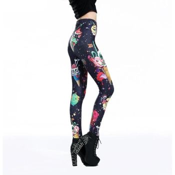 House Of Dasein Space Monster Leggings - Black - L