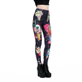 House Of Dasein Space Monster Leggings - Black - Xl