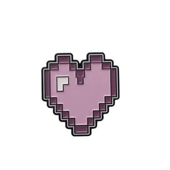 Hod Health & Home Pastel Gamer Enamel Pins - Pink - Game Over