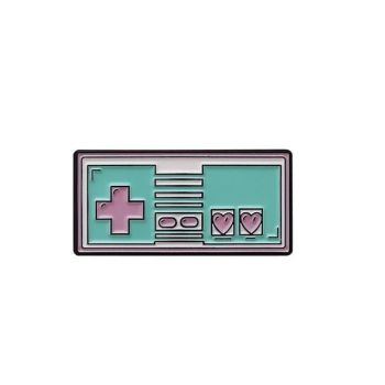 Hod Health & Home Pastel Gamer Enamel Pins - Pink - Set Of All 3