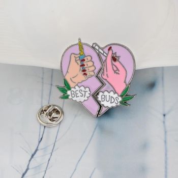House Of Dasein Best Buds Enamel Pins