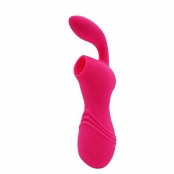 House Of Dasein 12 Speed Clitoral Stimulator Air Suction Mini Sucking Vibrator Sex Toy Waterproof - Red