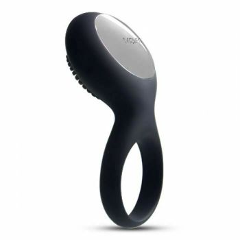 House Of Dasein Svakom Tyler Vibrating Cock Couples Penis Ring Vibrator Clit Stimulator - Black