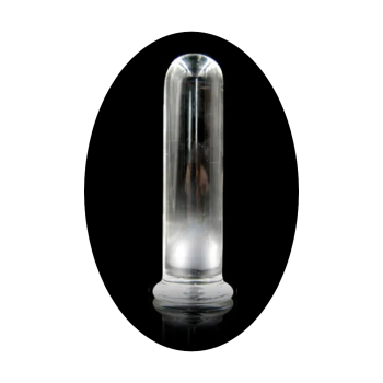 House Of Dasein Four Sizes Crystal Realistic Dildo Glass Dong Spot Butt Plug Sex Toy - 4Cm
