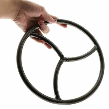 House Of Dasein Black Shibari Stainless Steel Bondage Suspension Ring Bdsm Rope Toys - Black