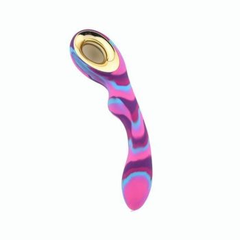 House Of Dasein 10 Speed Dildo Heating Vibrator G Spot Clitoral Stimulator Colourful Sex Toy - Purple