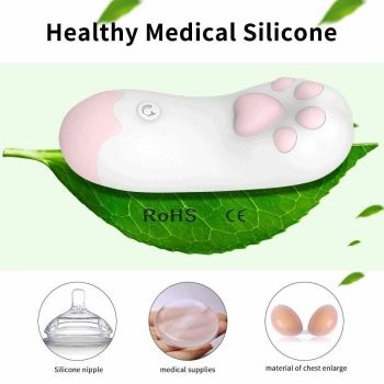 House Of Dasein Mini Kitten Paw Jumping Egg Wearable Vibrator Sex Toys For Women - Pink