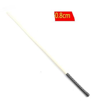 House Of Dasein 60Cm Rattan Spanking Cane Whip Bdsm Impact Play Bondage - Black - Diameter 8Mm