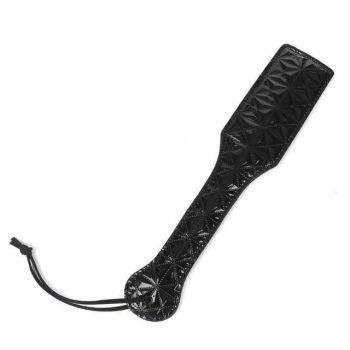 House Of Dasein Diamond Pattern Bdsm Submissive Spanking Paddle Impact Play - Black