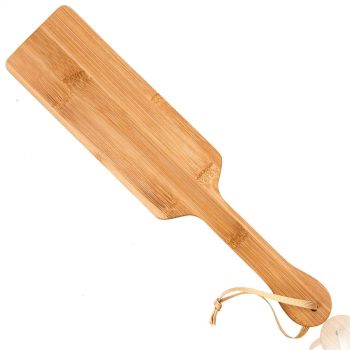 House Of Dasein Big 35.7Cm Natural Bamboo Wood Paddle Bdsm Spanking Impact Play Fetish - Wood